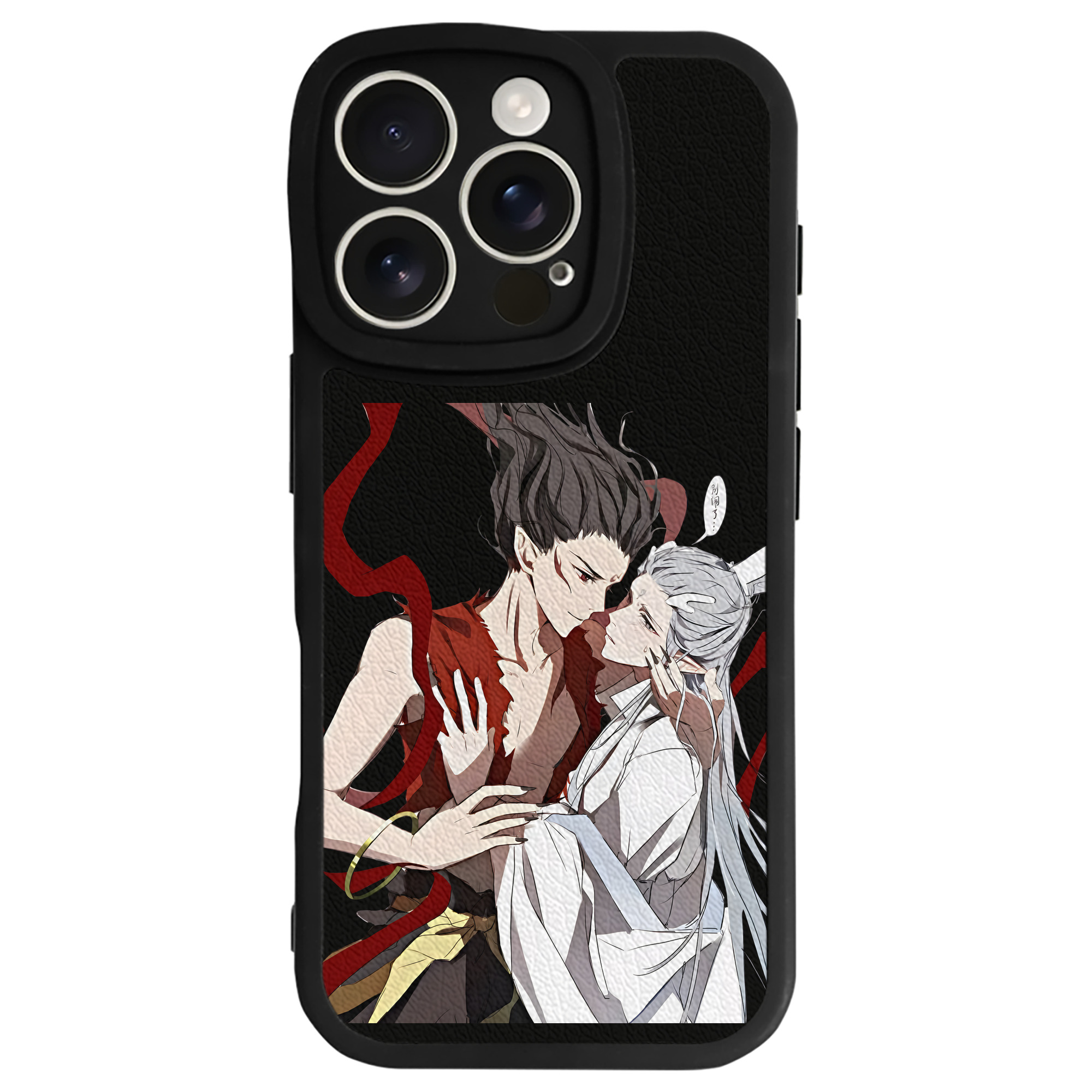 （画像用） Ne Zha 2 ナタ 魔童の大暴れ 【iPhone 16シリーズ対応】シリコンスマホケース（レザー調） 材質：シリコン